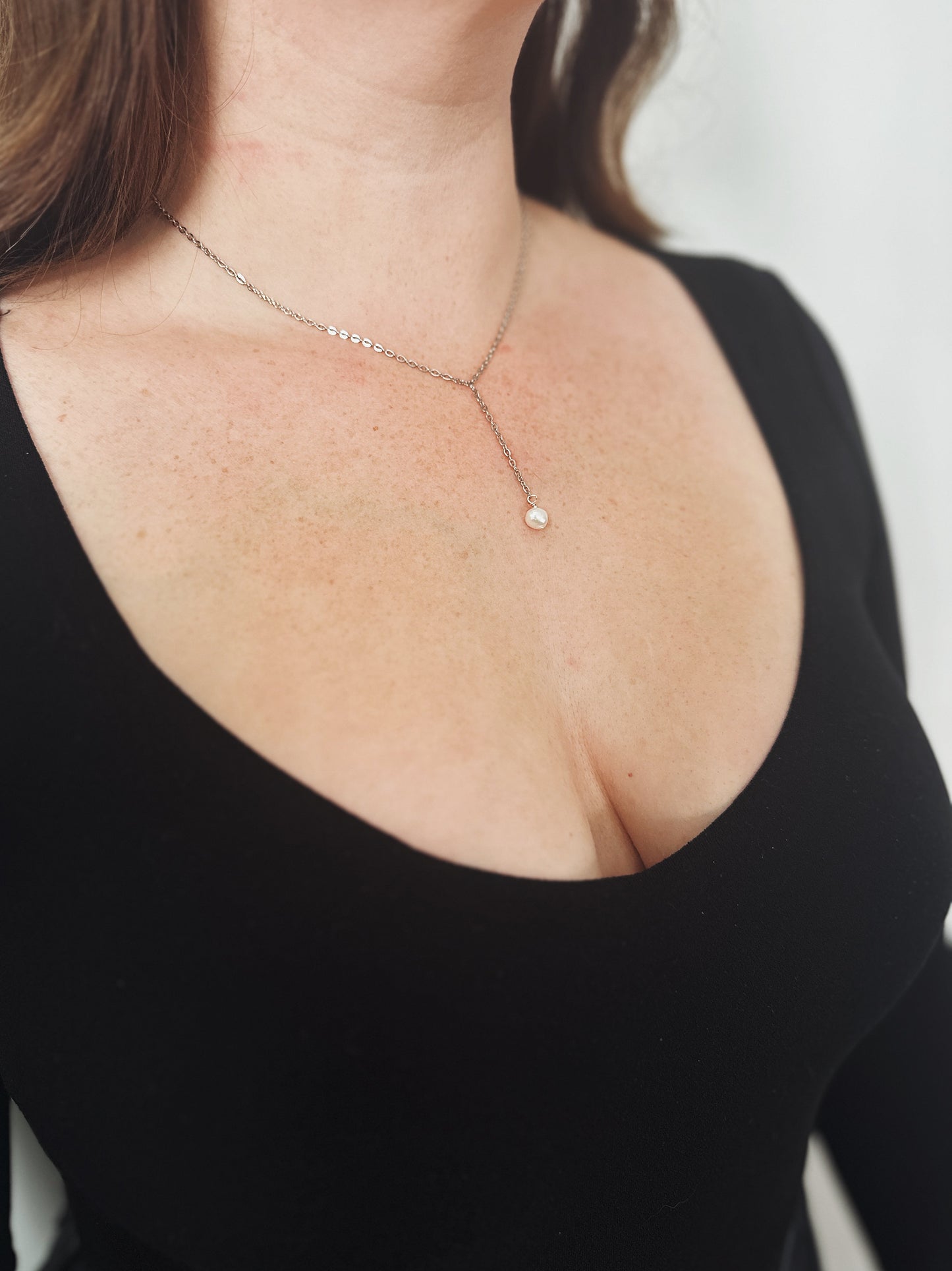 Pearl Silver Necklace