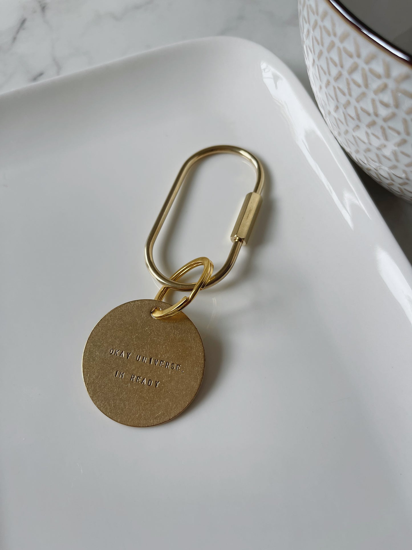 OKAY UNIVERSE. IM READY Carabiner