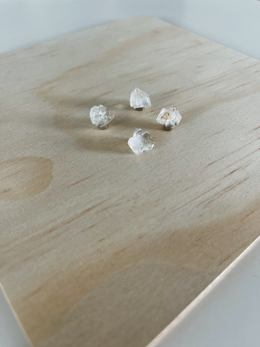 Crystal Quartz Magnet Set