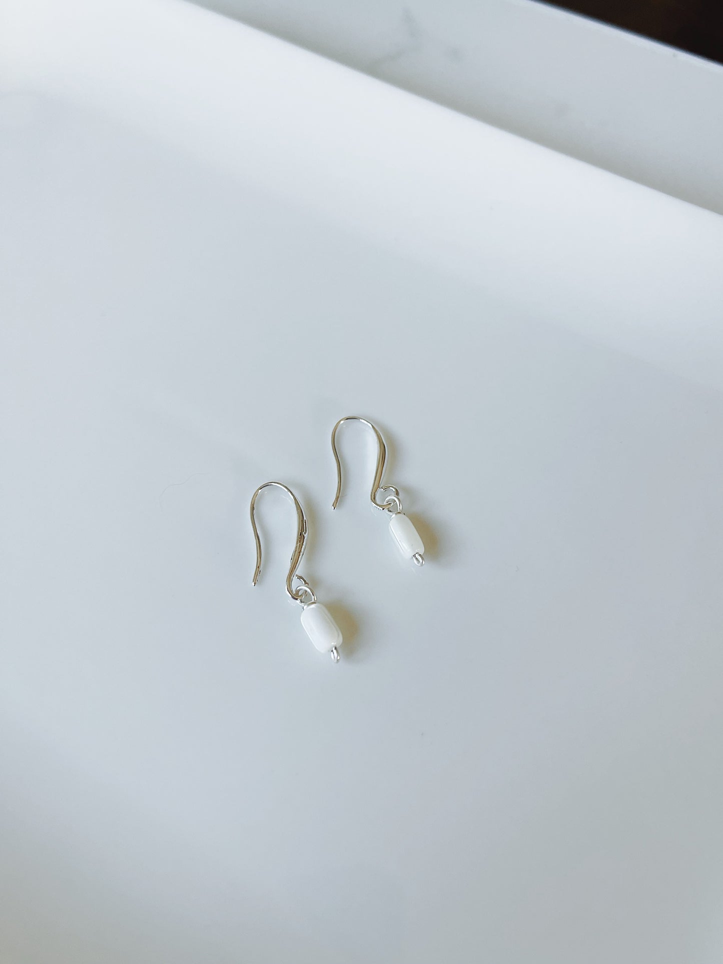 Mother of Pearl Sterling Silver Hook