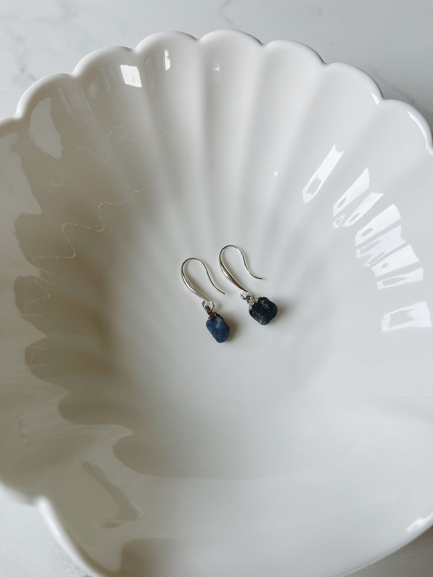 Sapphire Sterling Silver Hook