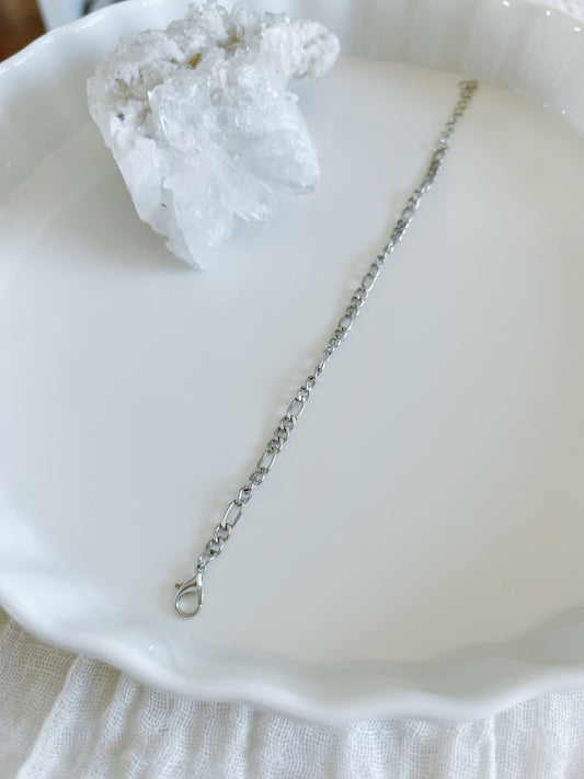 Sterling Silver Figaro Bracelet