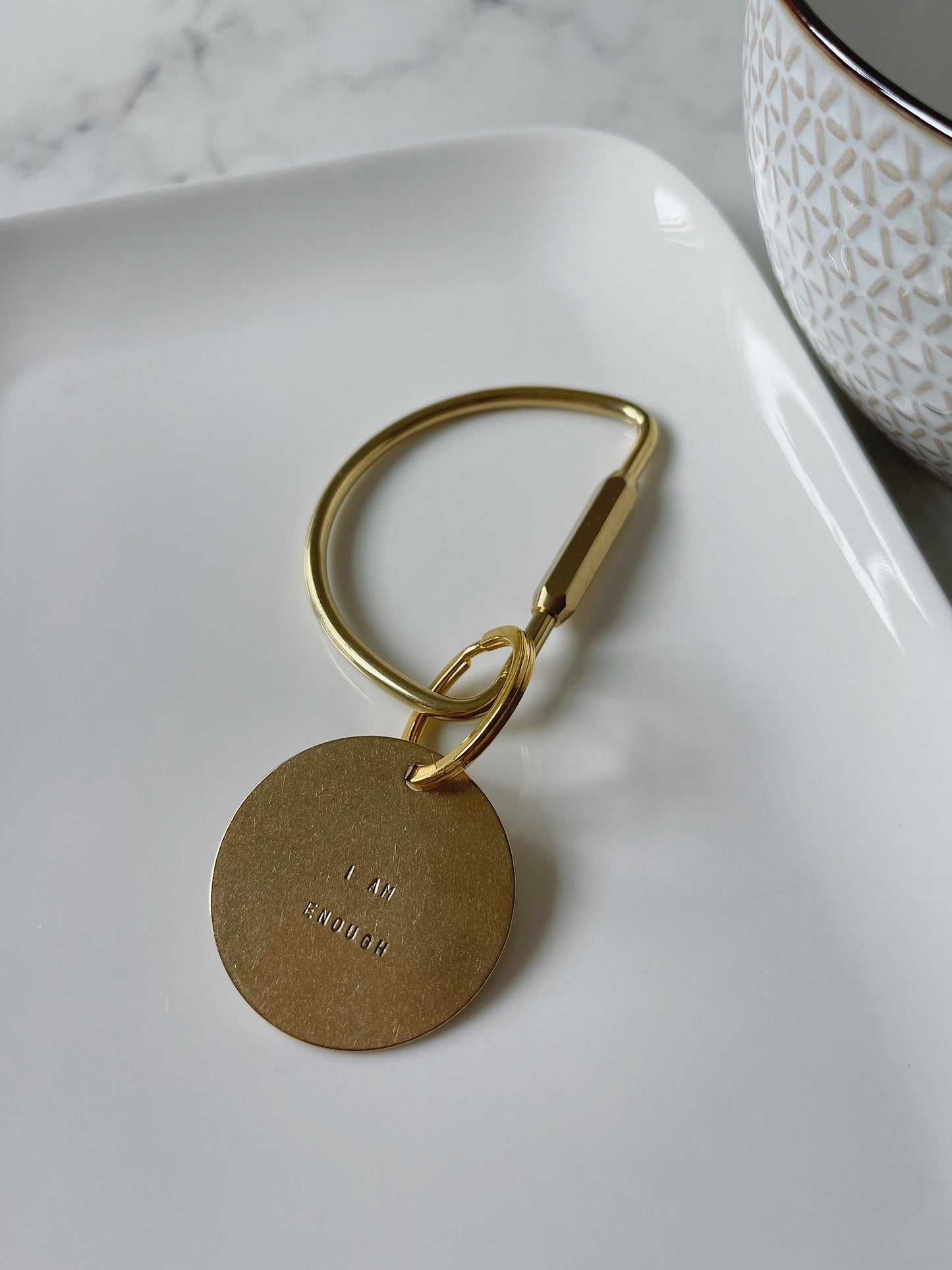 I AM ENOUGH Carabiner