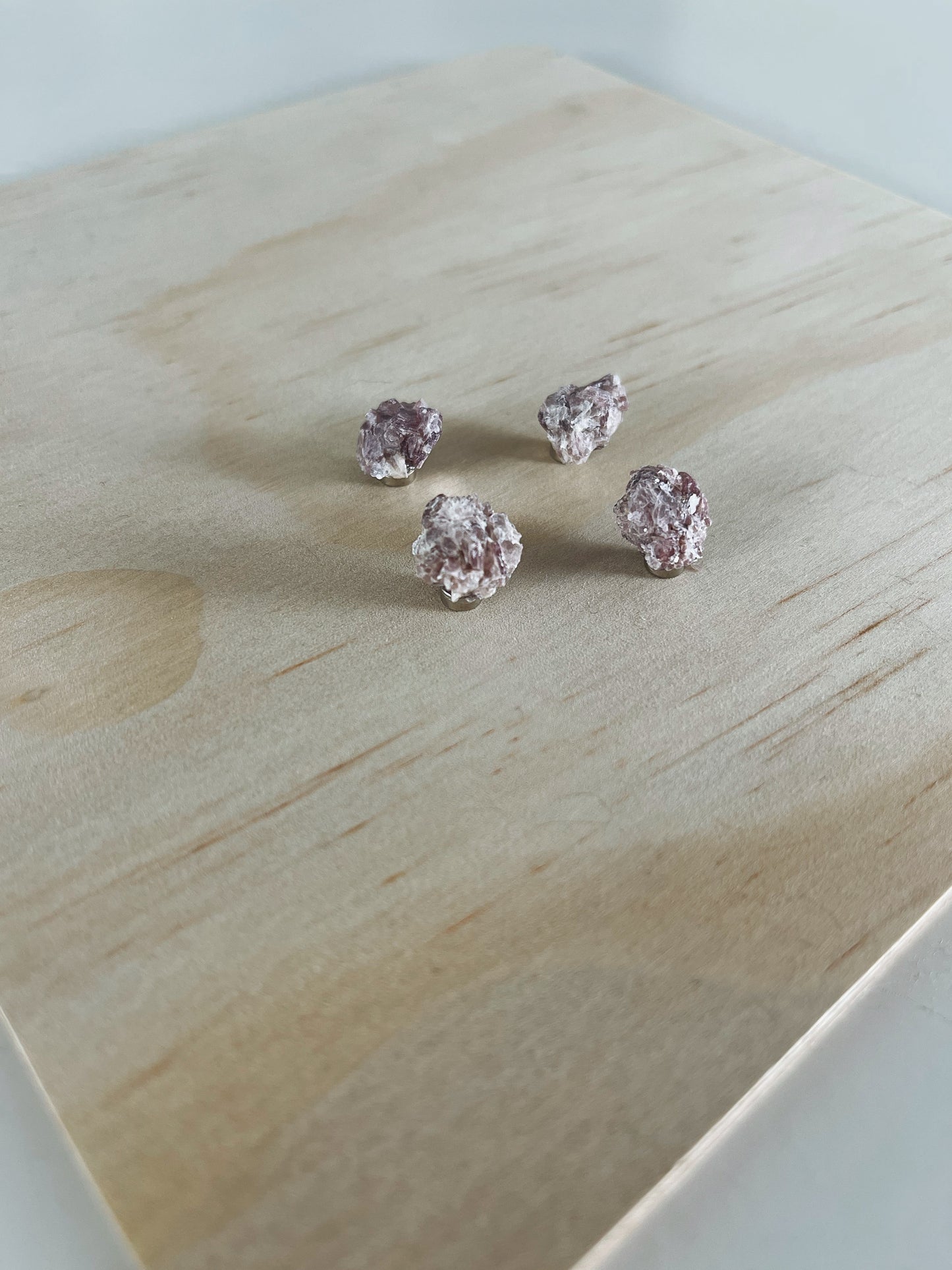 Lepidolite Magnet Set